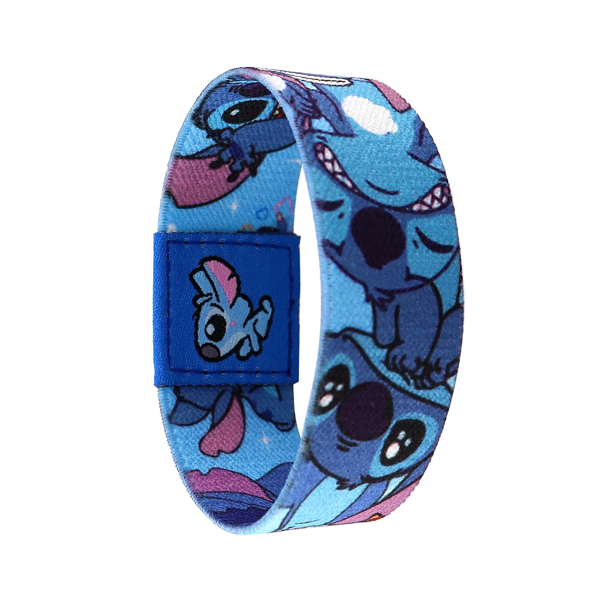 

Blue Monster Bracelet Cute Alien Bangle Cartoon Wristband Kids Men Women Elastic Sport Wristband Hand Circle Accessories Gift