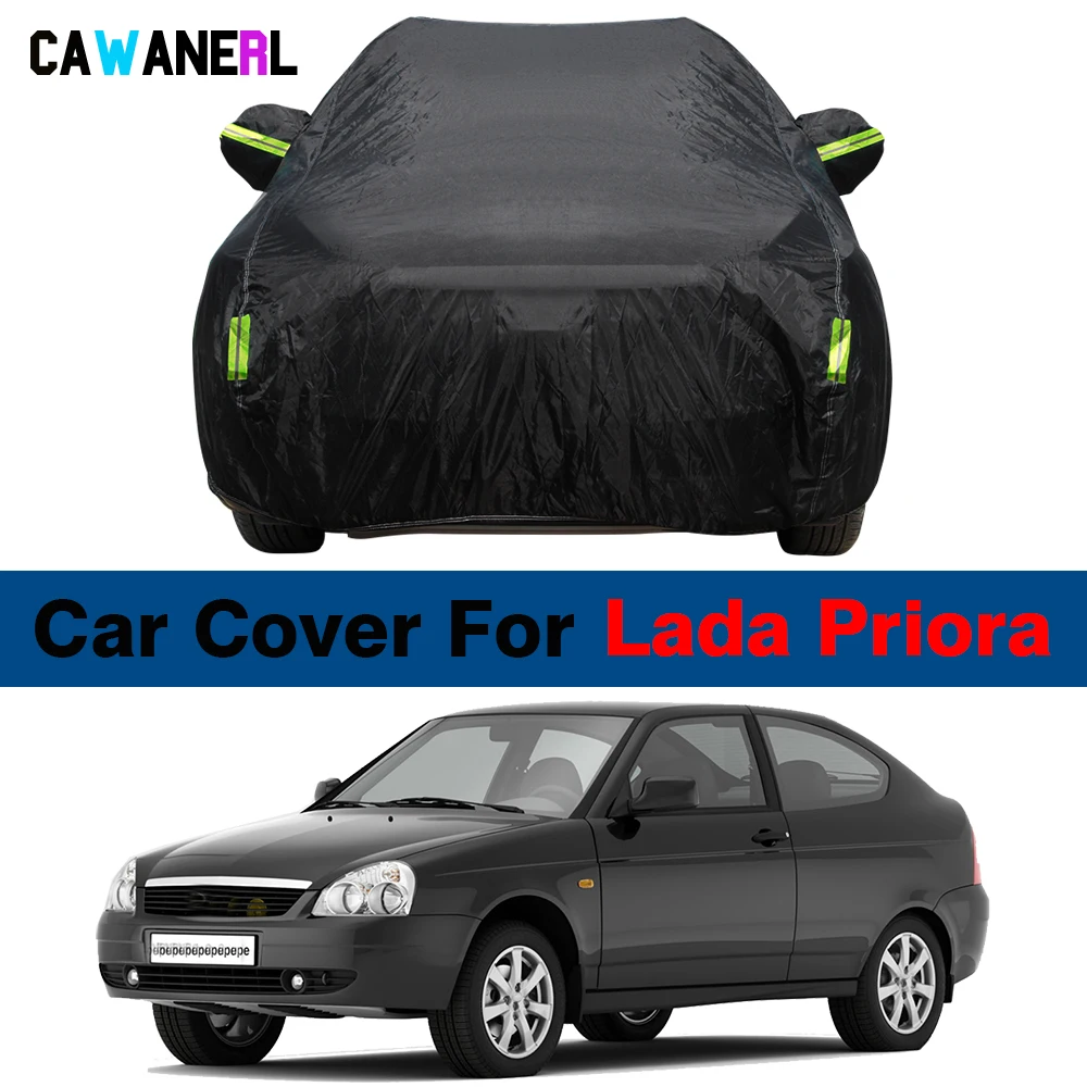 Черный водонепроницаемый автомобильный чехол уличный летний солнцезащитный