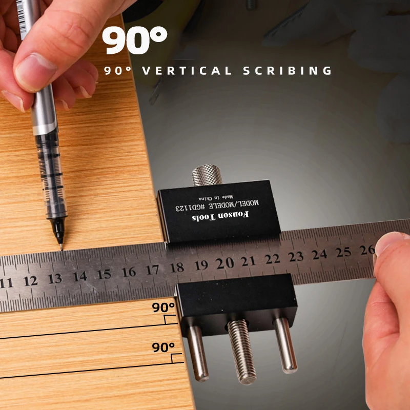 Стальная Линейка Блок Позиционирования Для Деревообработки Маркировка Чернил