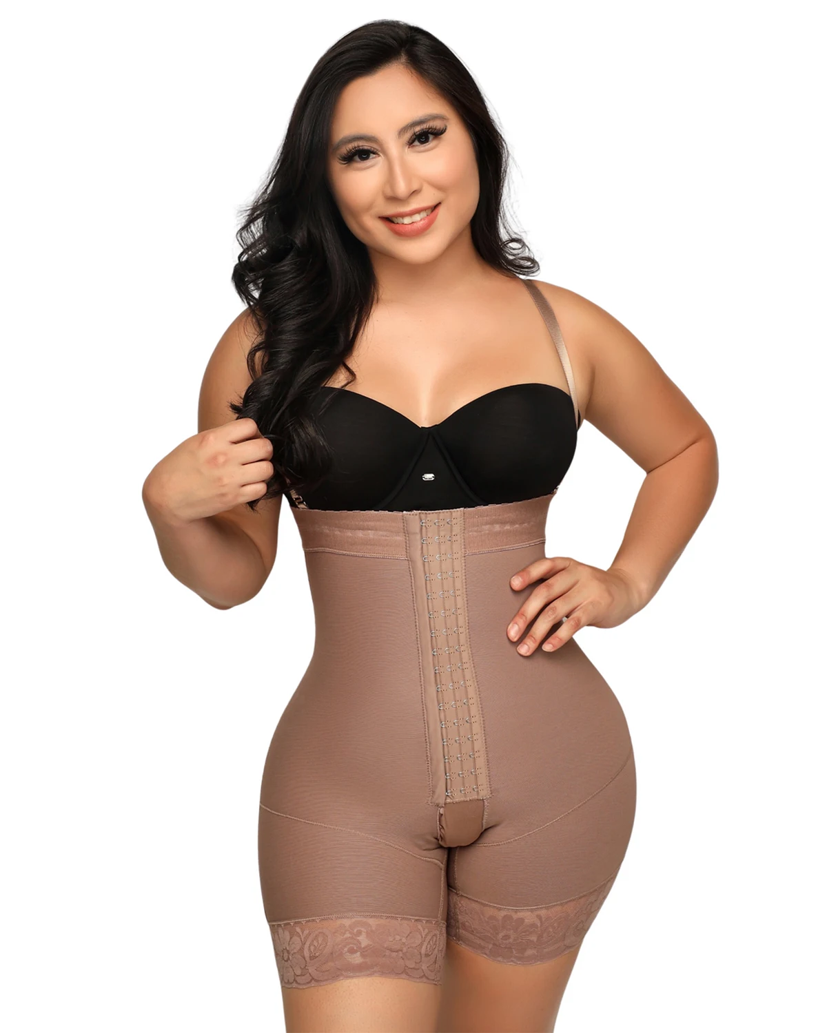 

Fajas Colombian Girdle Waist Trainer Double Compression BBL Shorts Tummy Control Sheath Slimming Flat Stomach Modeling Belt