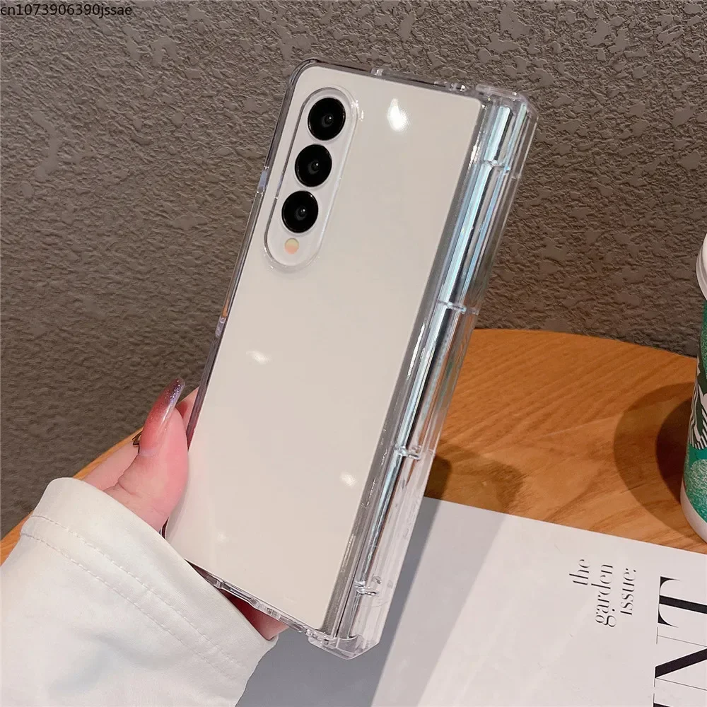 Складной чехол с 6 прозрачными петлями защита противоударный для Samsung Galaxy Z