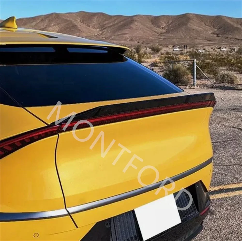 Для 22-24 Kia EV6 X стиль FRP волокно стекло углеродное утконос спойлер багажник крыло