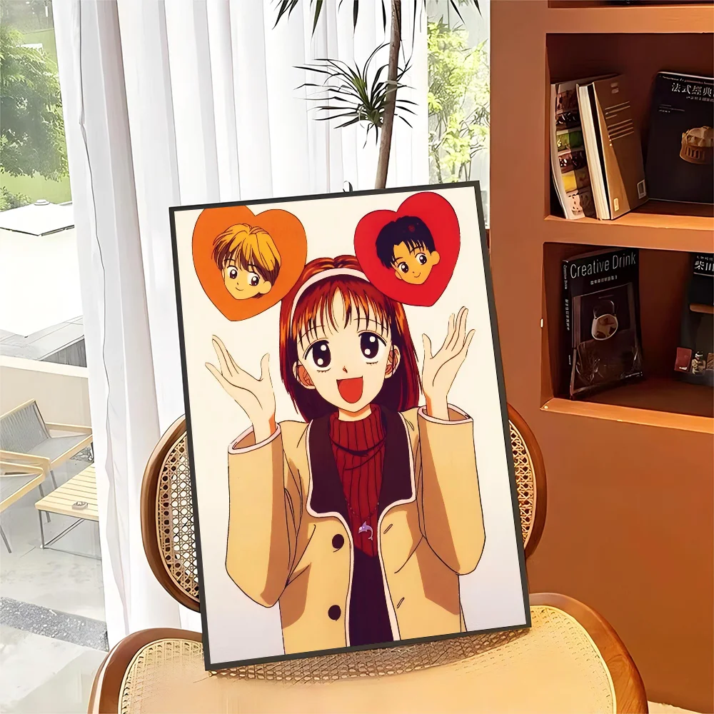 Marmalade Boy Anime Vintage Posters Sticky Retro Kraft Paper Sticker DIY Room Bar Cafe Kawaii Decor