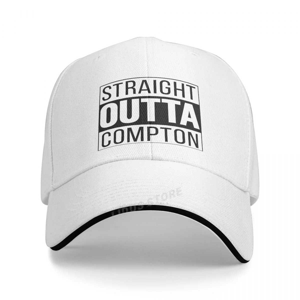 Straight Outta Compton Baseball Cap NWA California GOTHIC Eazy E NWA Dr. Dre Hip Hop Dad Hat Men Women Summer Compton Cap (2)