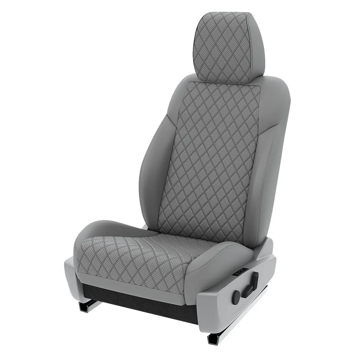 Чехлы на сиденья Mercedes С classe W 204 3 2006-2015 Серый