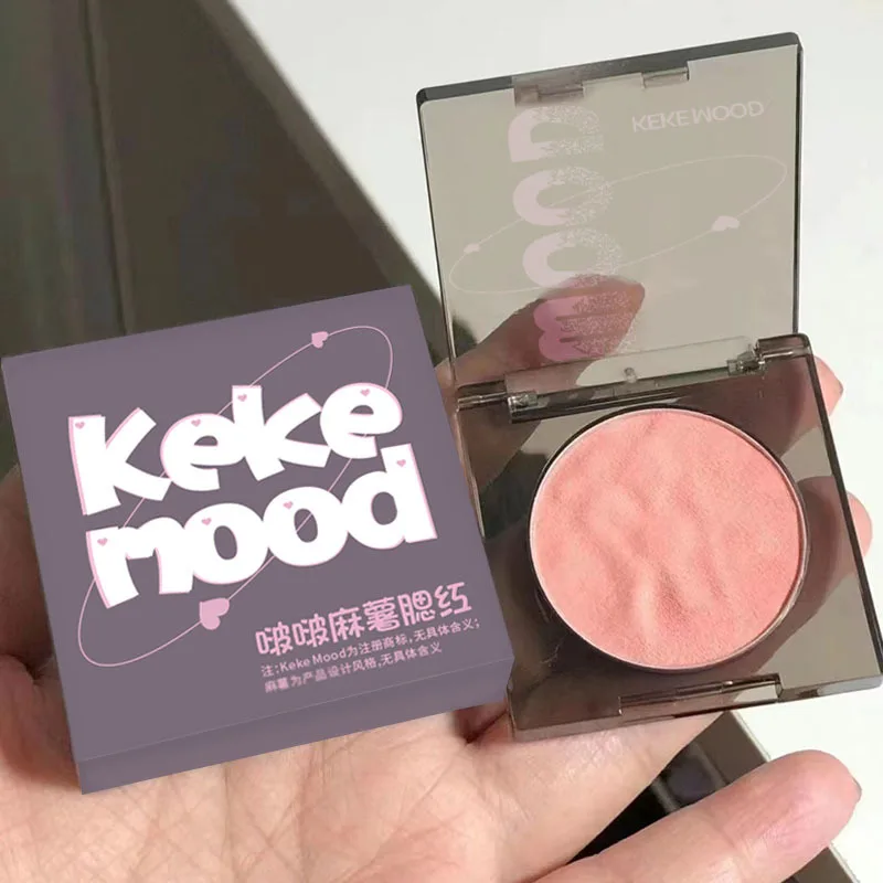 

KeKeMood Monochromatic Bobo Mochi Blush Mashed Potato Repair Capacity Brighten Natural Nude Blush