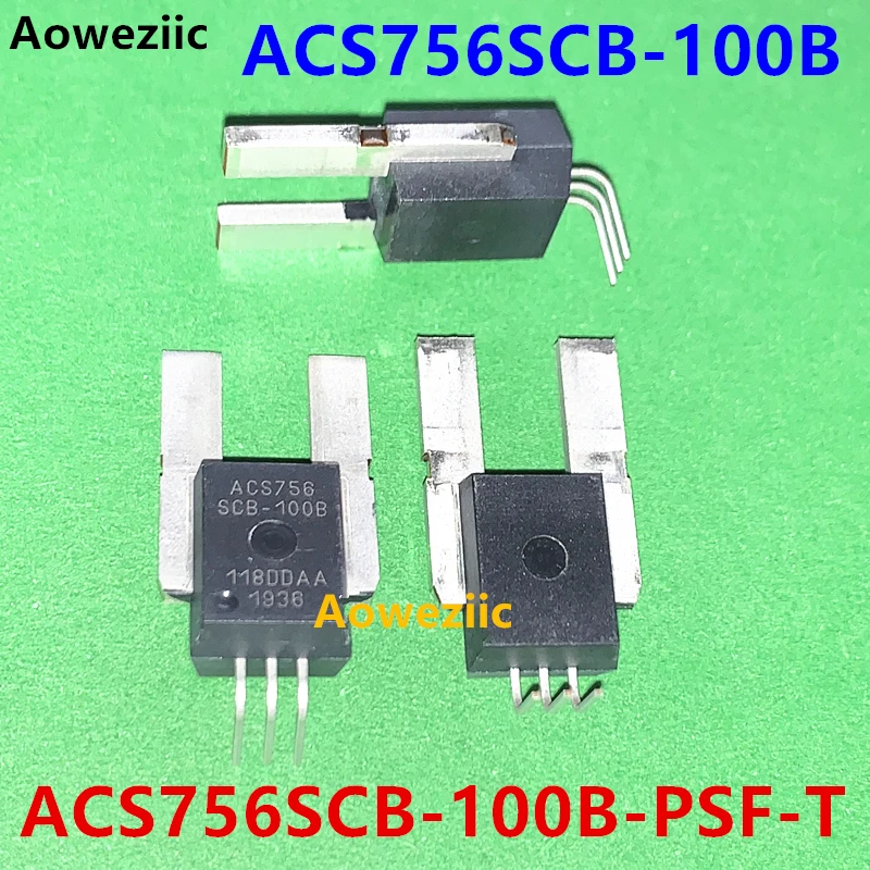 1PCS ACS756SCB-100B-PSF-T Voltage Isolation and Low Resistance Current Conductor Current Sensor Chip