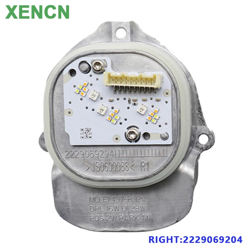 Фото XENCN OEM 2229069104 2229069204   Блок управления светодиодными дневными ходовыми огнями для Benz-Mercedes S450 S350 S400 S500 S300 S600 №3