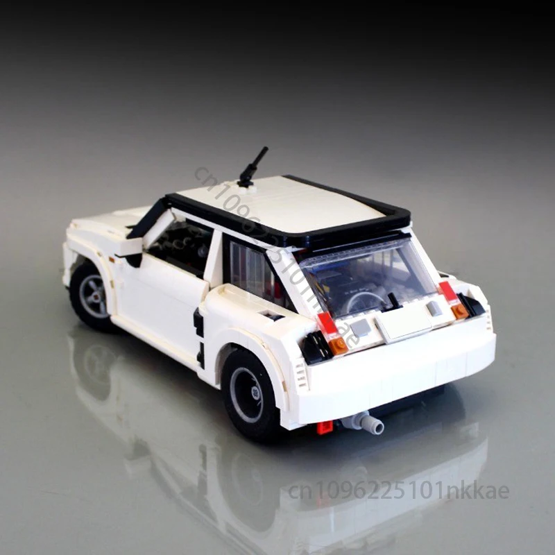 Фото НОВИНКА: Конструктор Renault 5 Turbo 1:13, внедорожник City Champions, гоночная машина, игрушка для мальчиков, подарок №3