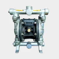 stainless steel air operated double diaphragm pump qbk15 pneumatic chemical self priming pump