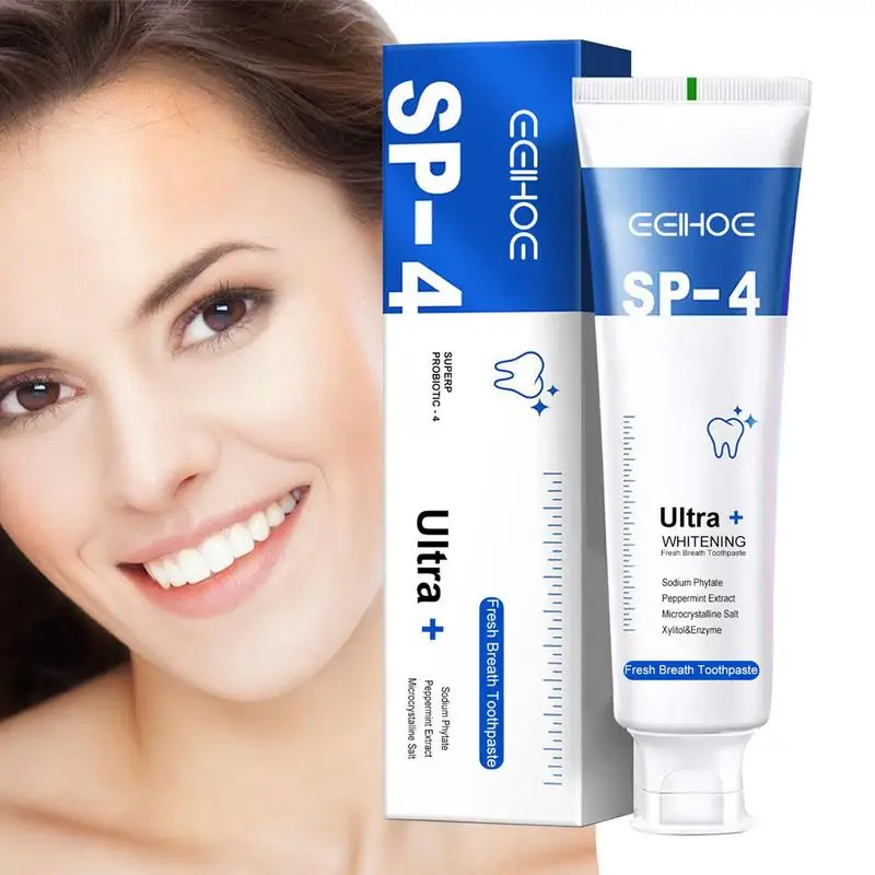 

Probiotic Toothpaste Stain Removing Toothpaste Natural Tooth Whitener 120g Whitenings Toothpaste For Loose Teeth Brightening &