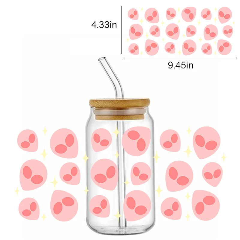 

Водонепроницаемые цветочные наклейки для чашек Libbey Can