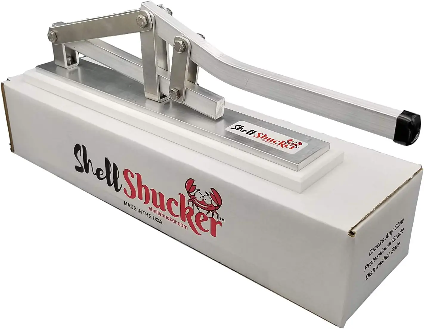 

Stone Crab Cracker for Seafood Lobster Claw King Crab Legs Deshelling Machine No Crab Fork Needed Professional Grade Aluminum Ki