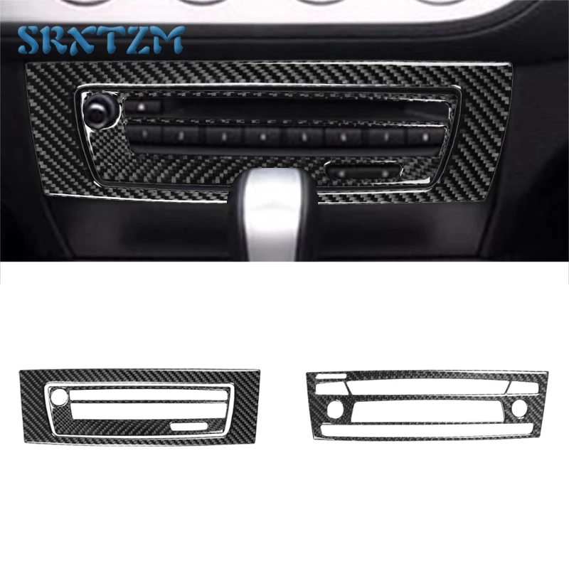 

For BMW Z4 E89 2009 - 2016 LHD Car Carbon Fiber Interior Center Console CD Panel Cover Trim Car Styling Stickers