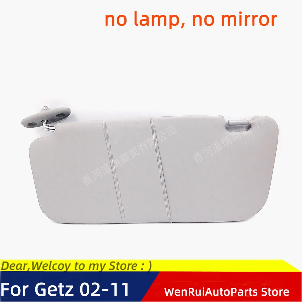 Левый солнцезащитный козырек серый для Hyundai Getz Click 2002 2003 2004 2005 2006 2007 2008 2009 2010 2011 |