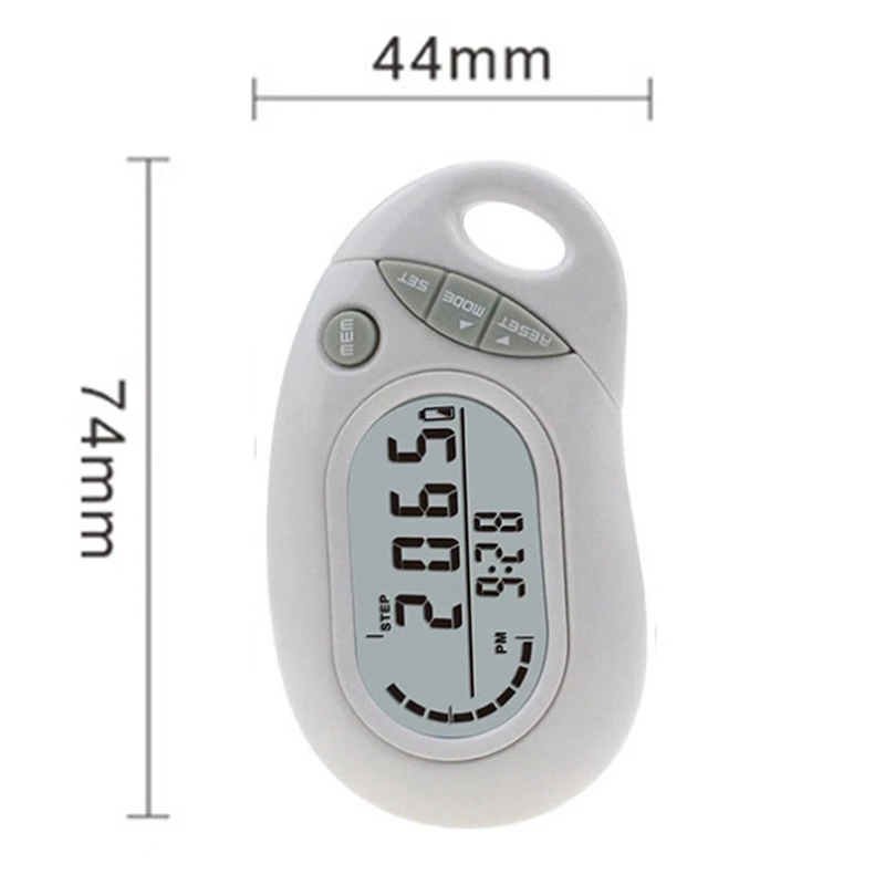Мини 3D шагомер большой экран Шагомер трекер без телефона или приложения