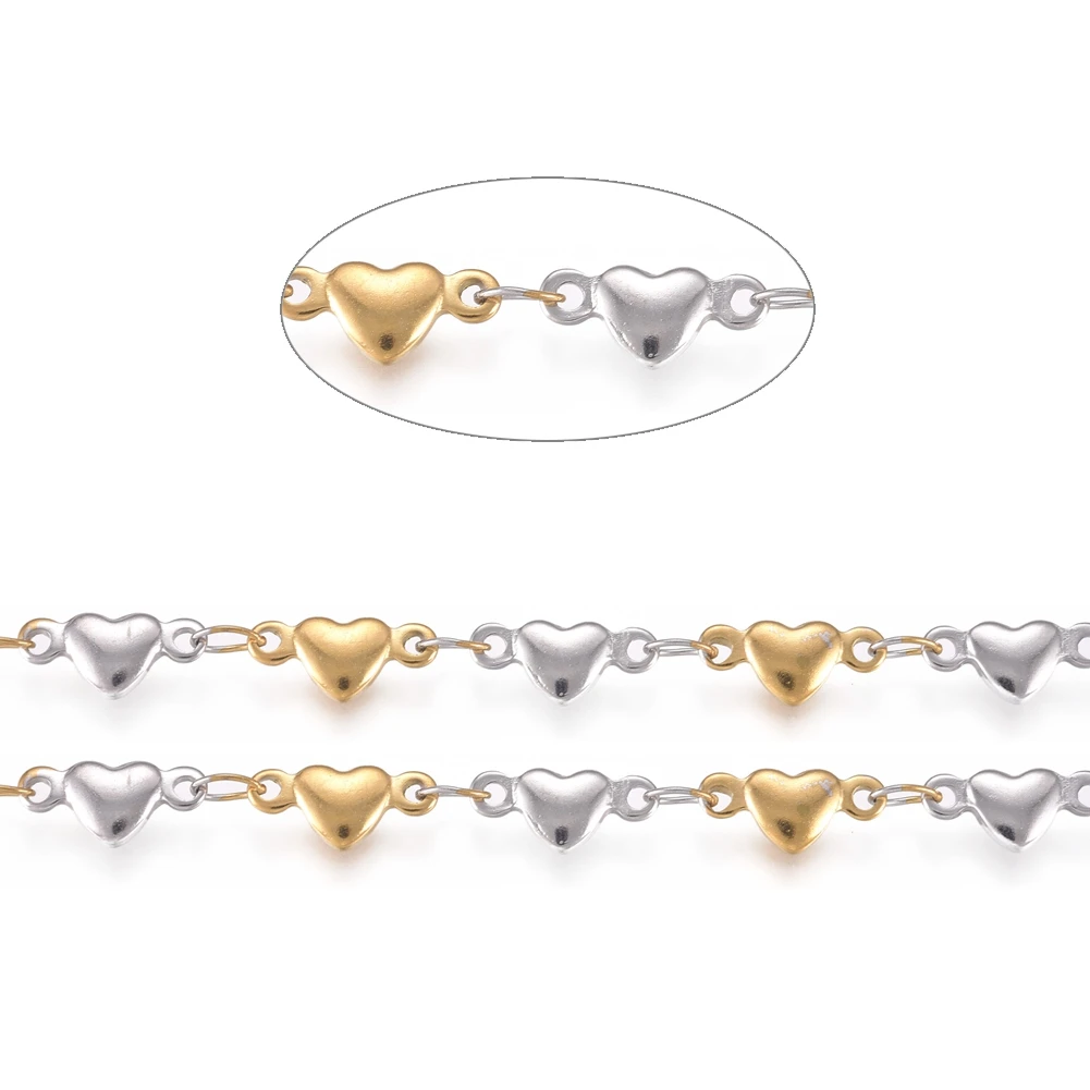 Рисунок 6 - Цепочки из нержавеющей стали 304 с сердечками