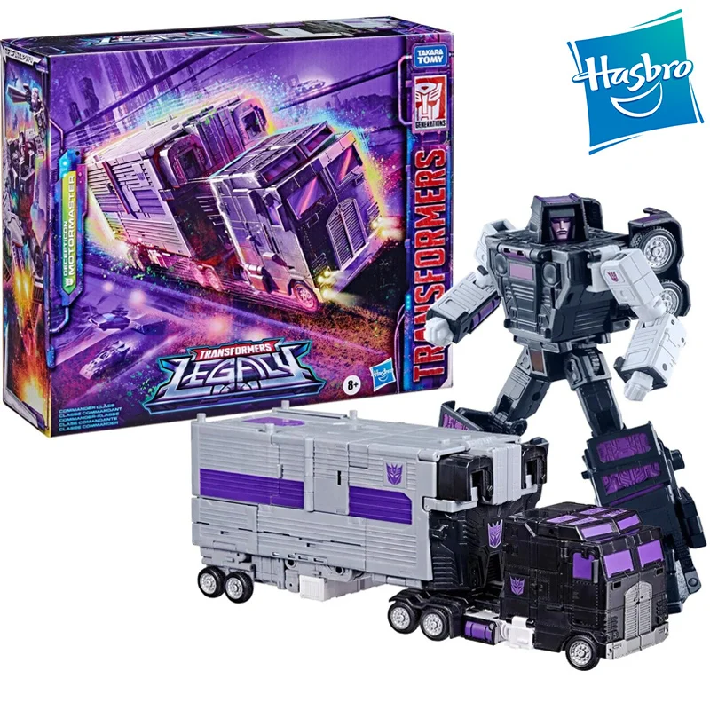 

Original Hasbro Transformers Generations Legacy Commander Motormaster Anime Figure Robot Action Model Collectible Toys Gift