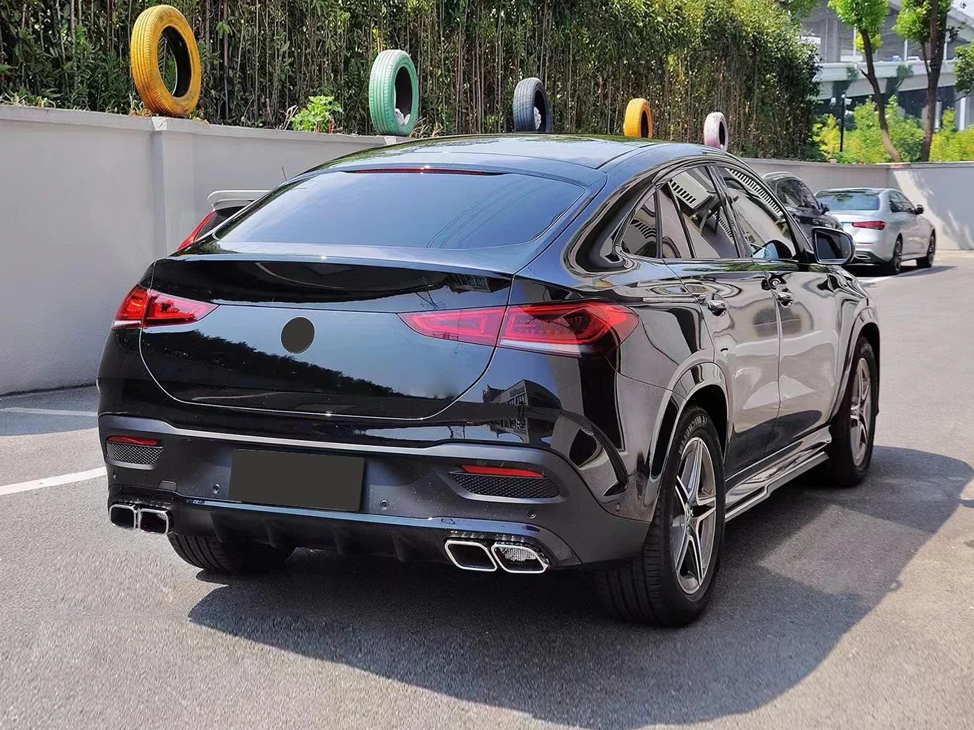 Передняя решетка из настоящего углеродного волокна B-типа с передней решеткой