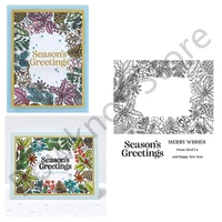 floral circle transparent stamp scrapbook diary decor template embossed template diy greeting card handmade 2022