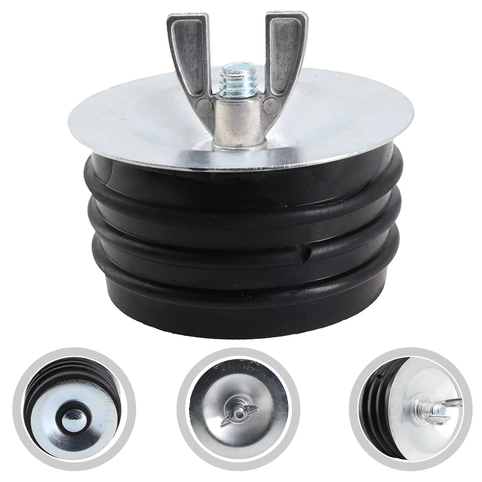 Пробка для канализационной трубы уплотнительное кольцо металлическая пробка