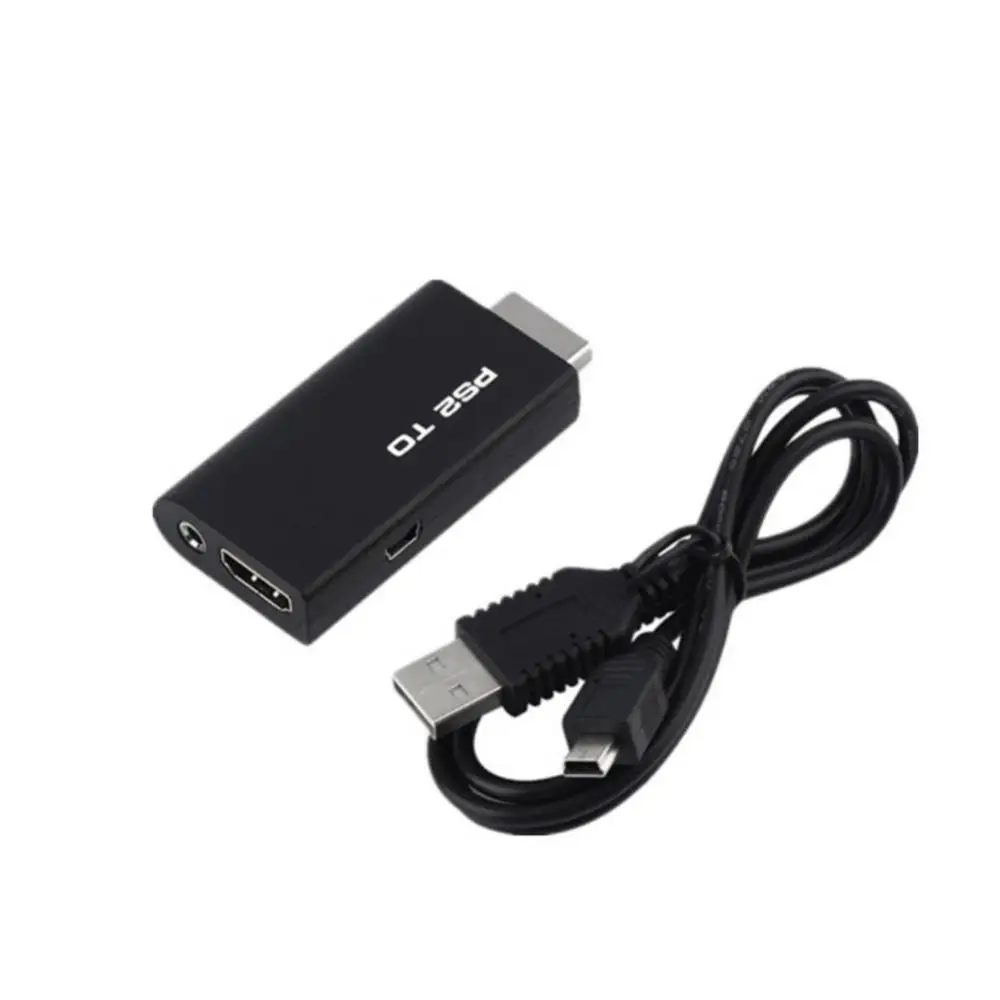 

PS2 To HDMI-compatibale 480i/480p/576i Audio Video Converter Adapter With 3.5mm Audio Output Support All PS2 Display Modes