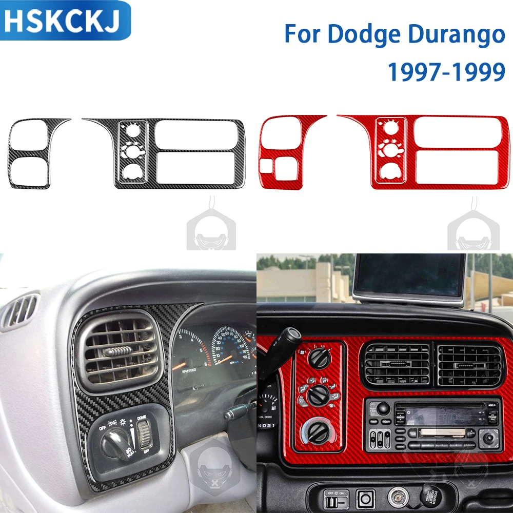 Для Dodge Durango 1997 1998 1999 аксессуары из углеродного волокна салон автомобиля