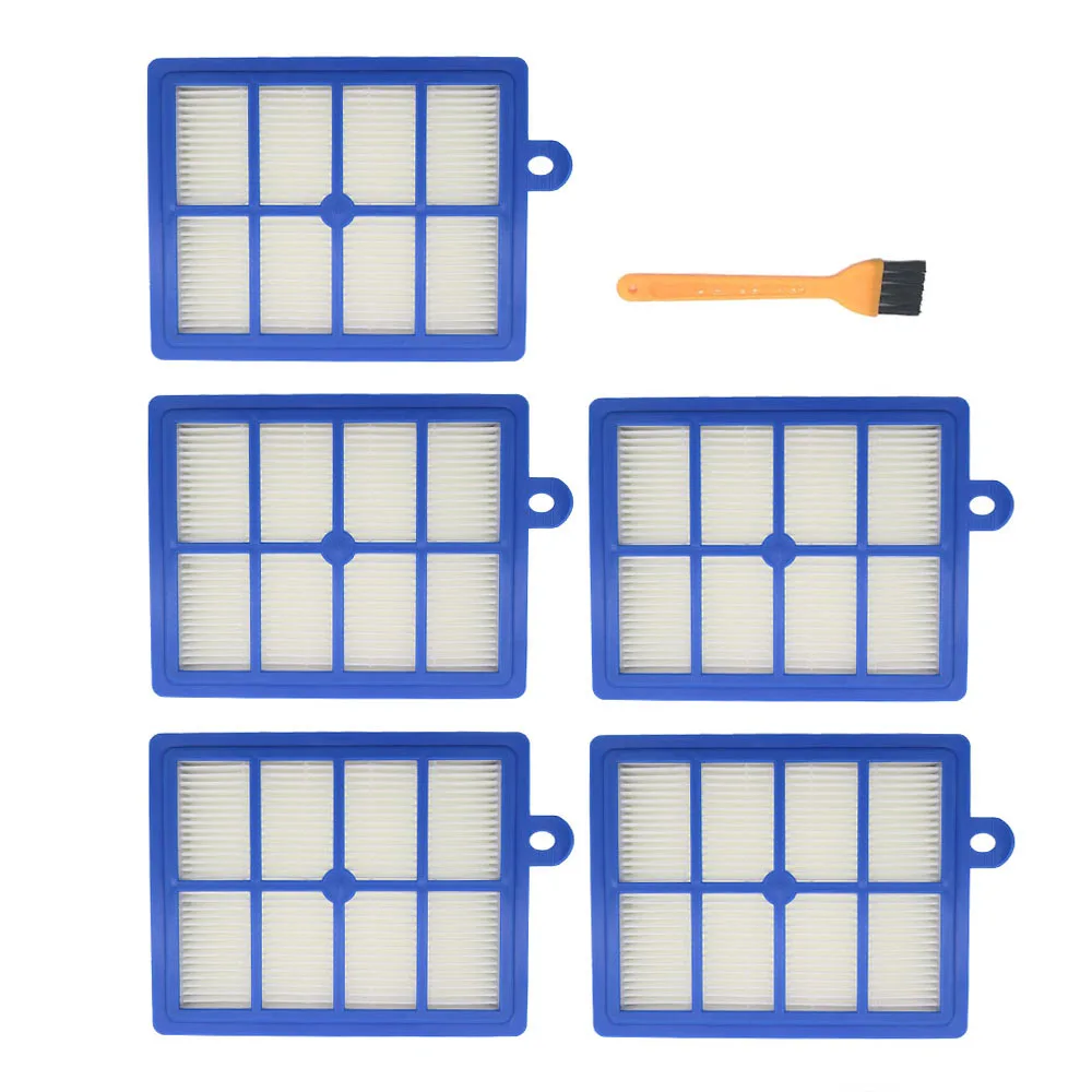 2PCS/lot H12 H13 Washable and Reusable Hepa Filter, Fits Philips Electrolux EFH12W AEF12W FC8031 EL012W vacuum clener parts
