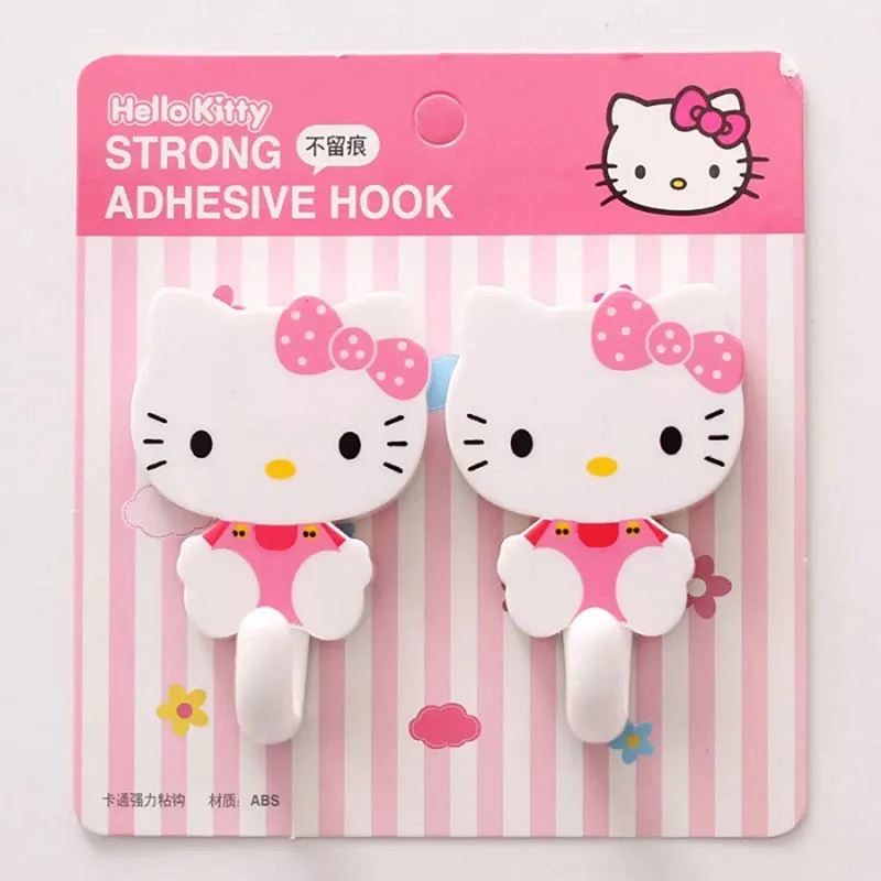 

2 шт., крючок для полотенец «Hello Kittys»