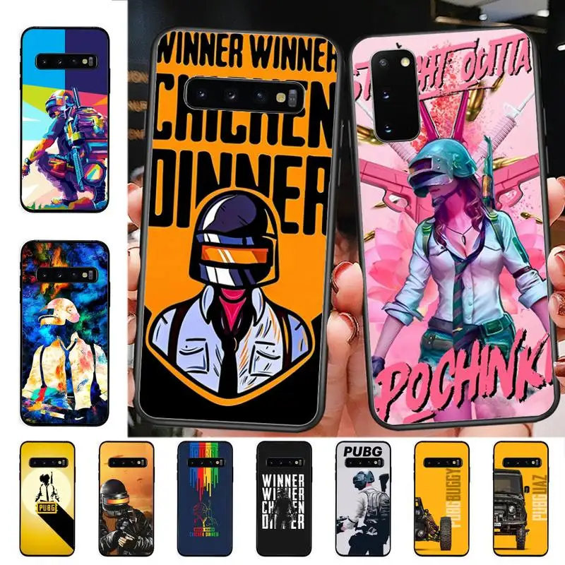 

Playerunknown's Battlegrounds PUBG Phone Case For Samsung S 9 10 20 21 22 23 30 23plus lite Ultra FE S10lite Fundas