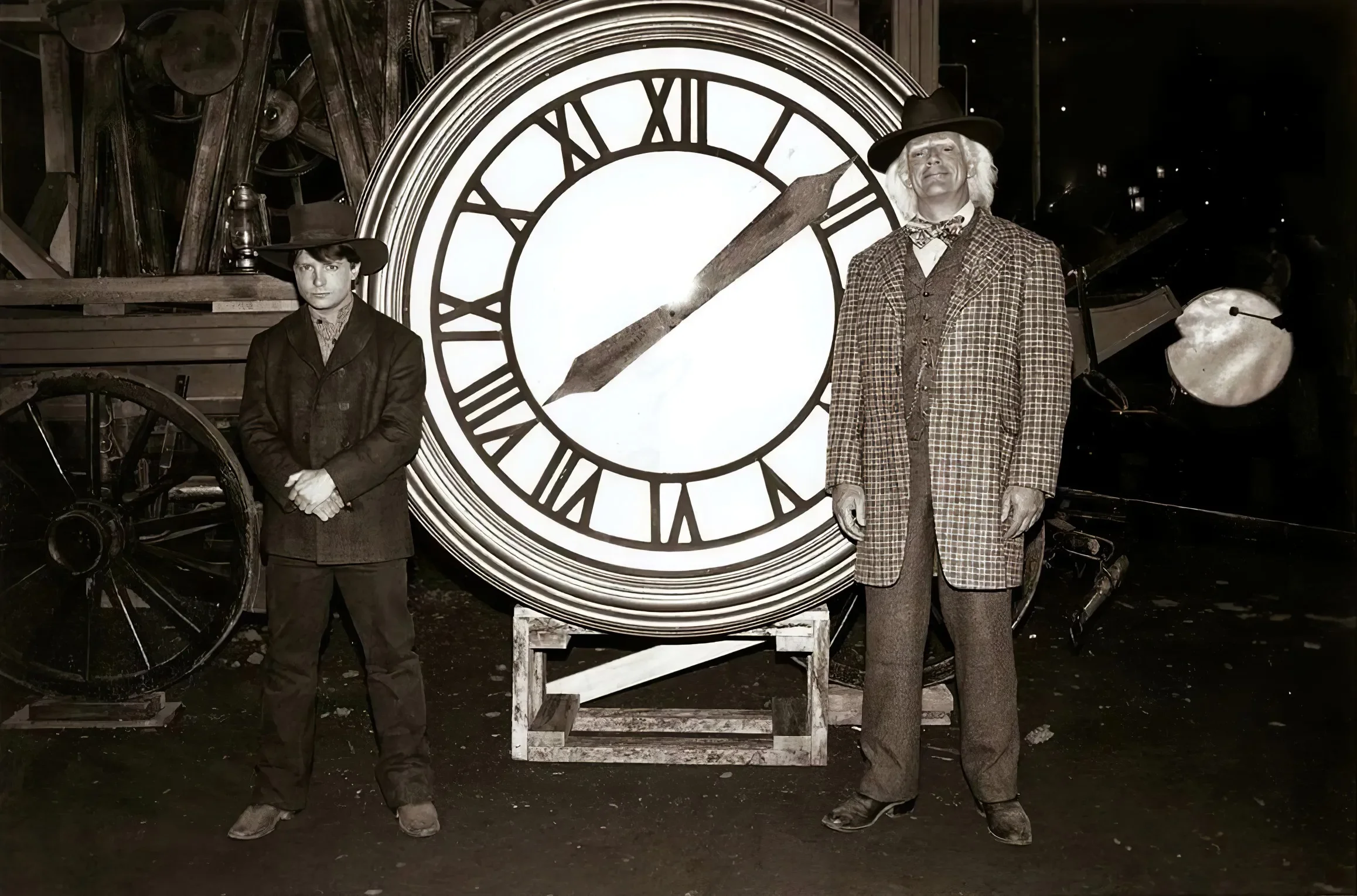 

Постер «Назад В Будущее» на холсте