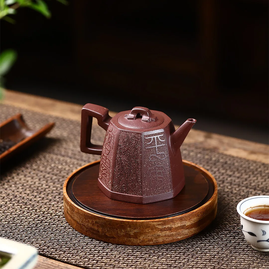 Высокое качество восемь квадратных метров Jinzhong Yixing фиолетовый глиняный чайник