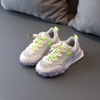 2022 fashion casual children sneakers boys girls shoes spring summer hollow out mesh breathable running shoes for kids eu 21 36
