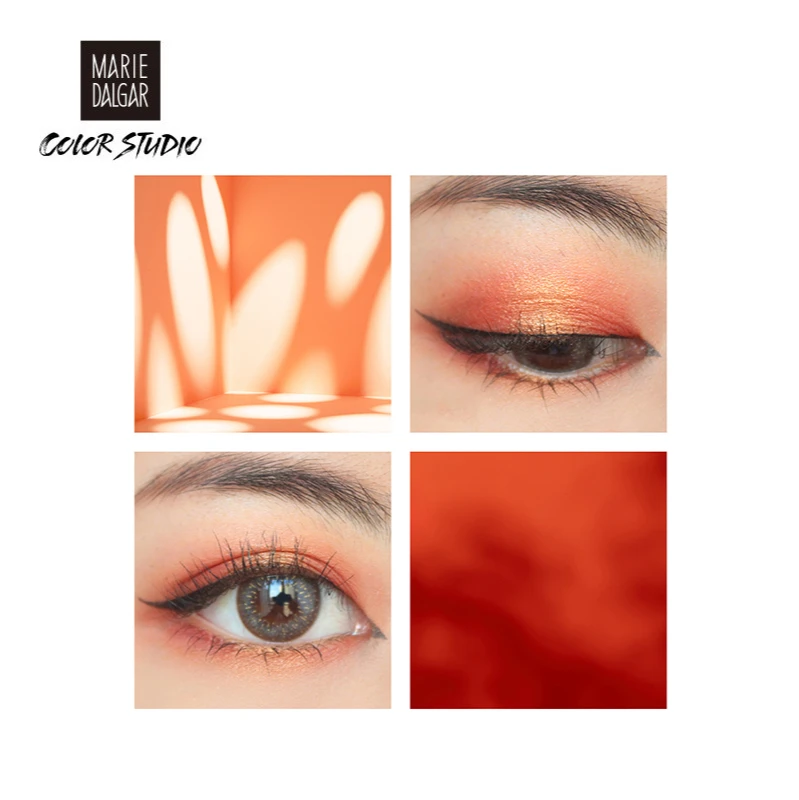

Color Studio/Mary Daijia Color Studio Light Rhyme Eye Shadow Plate Makeup Plate Earth Color Repair