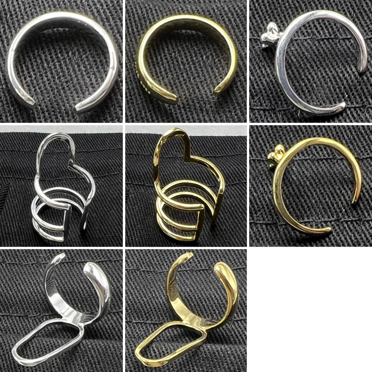 

Women's nail ring, Spanish bear jewelry with original logo. With bags, 2023 new product 925 silver fashion popular trend fine