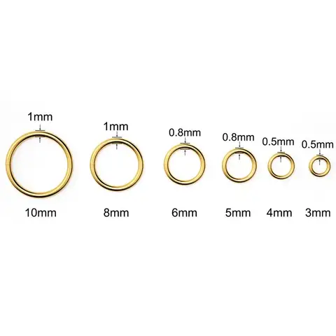 50-100 шт./лот, соединители для колец из нержавеющей стали, DIY кулон, серьги, ювелирные изделия, аксессуары, оптовая продажа, открытое кольцо