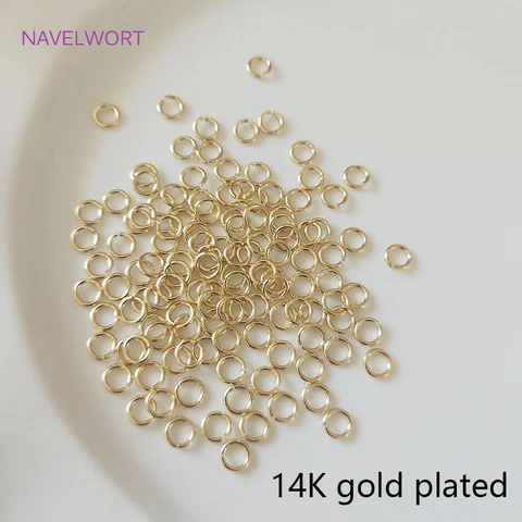 Позолоченные соединительные кольца NAVELWORT 300 шт.