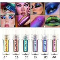 korean makeup aurora multi chrome color glitter eyeshadow makeup for women long lasting eye shadow shimmer gradient eye cosmetic
