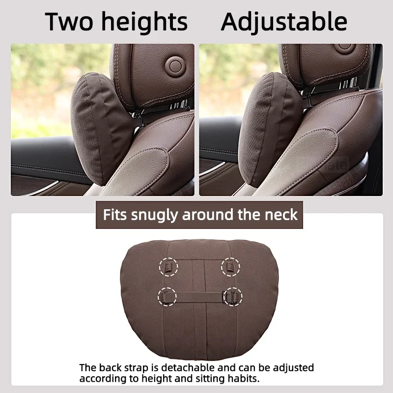Фото Для Chery Exeed LX TXL VX ETi 2020-2024 автомобильный подголовник, поддержка шеи, подушка для сиденья, поясничная подушка, дышащая мягкая подушка для шеи, аксессуары №4