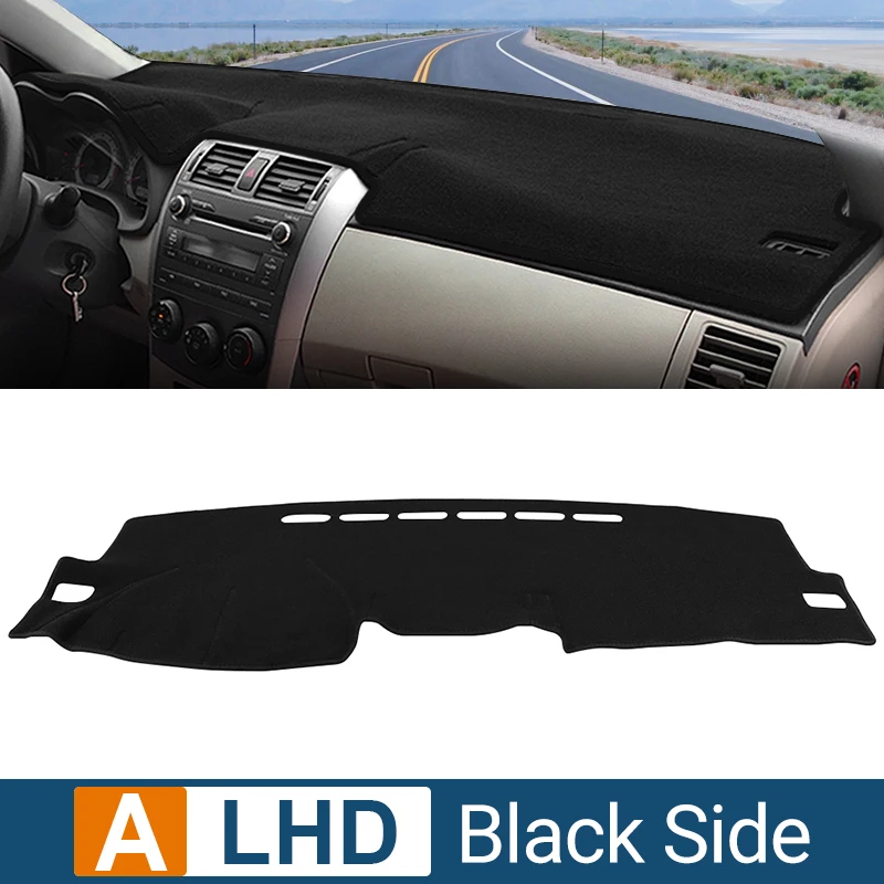 

Накладка На Приборную Панель Toyota Corolla Axio Fielder E140 E150 2006-2013, Антибликовая, Нескользящая, Из Полиэстера