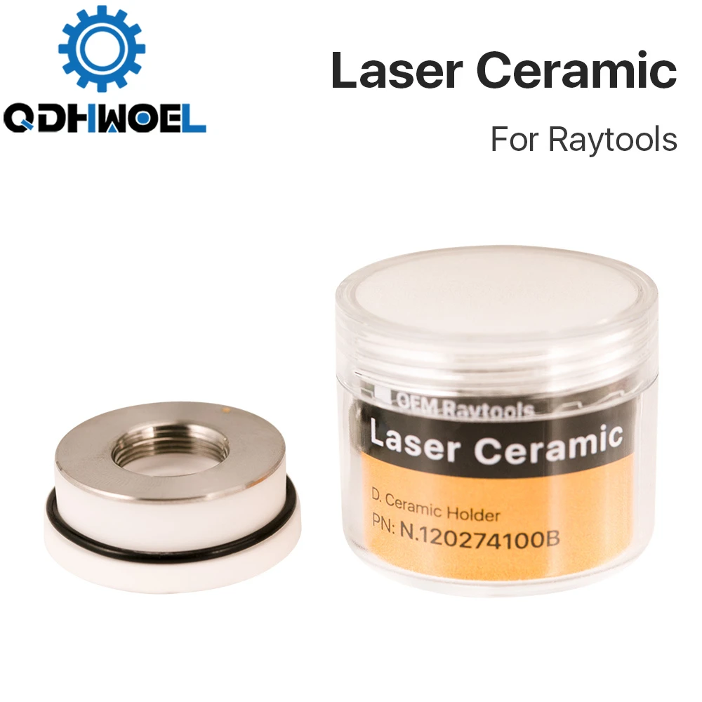 

QDHWOEL Лазерная керамическая 32 мм/28,5 мм OEM Raytools Lasermech Bodor Держатель сопла для волоконной лазерной режущей головки