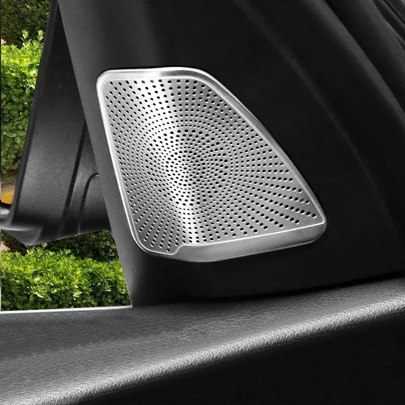 Для BMW 5GT X3 X4 X5 X6 E70 E71 стальная накладка на динамик дверные динамики стерео