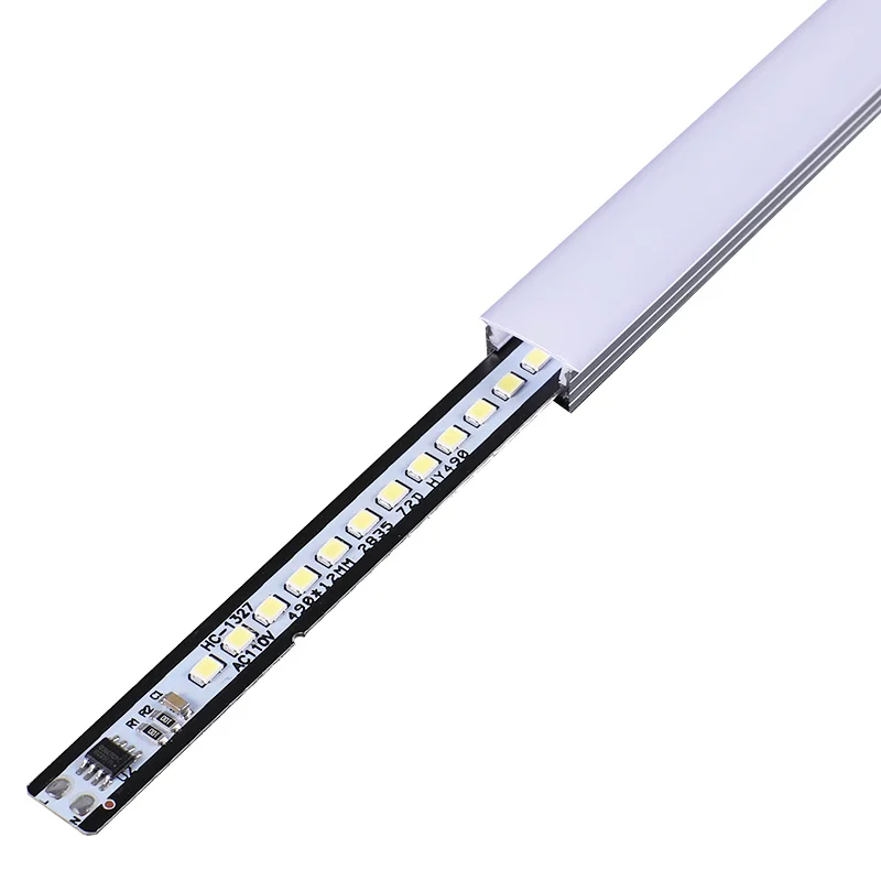 

Aluminium Profile Led Strip Channel Cover Luminaire 110V Indoor Led Light Strips Night Ozdoby Do Pokoju Room Lighting EA60LS