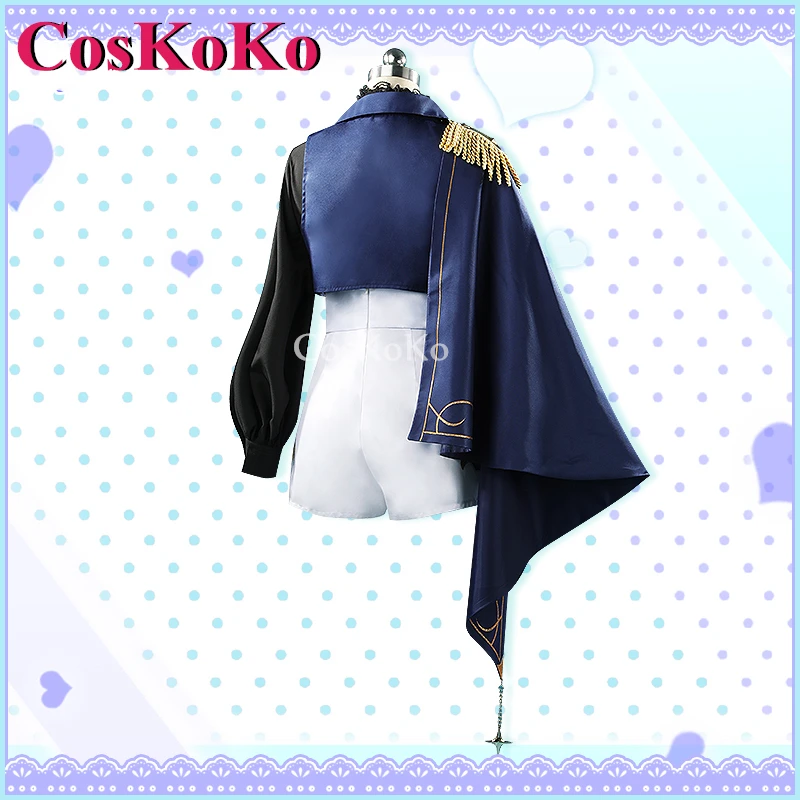 【На заказ】CosKoKo Machita Chima Косплей Аниме VTuber NIJISANJI Костюм Милая Униформа Хэллоуин