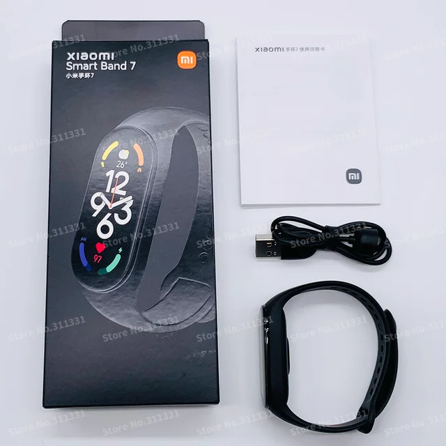 Xiaomi Mi Band 7 Smart Bracelet 6 Color AMOLED Blood Oxygen Smart band Fitness Traker Heart Rate Bluetooth Waterproof Miband 7 5