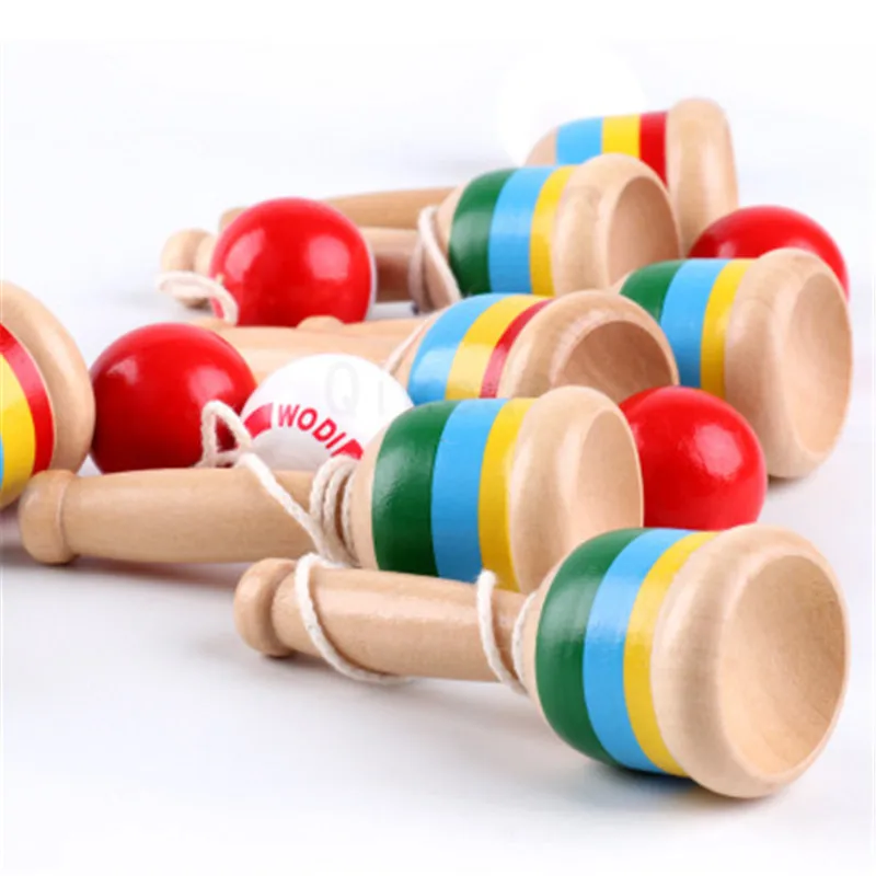 

Trick Cup Montessori Educational Wooden toy 3D Hand-eye coordination toy Wooden Sensory Mathematics Jigsaw Brain Learning Toy
