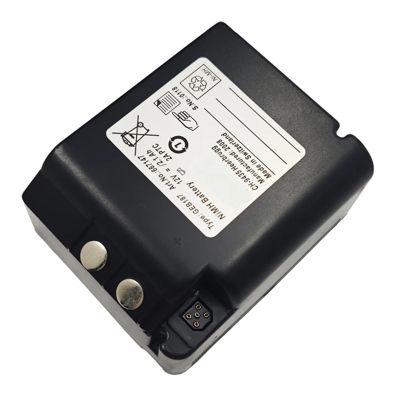 СОВЕРШЕННО НОВЫЙ аккумулятор GEB187 12 В 2100 мАч для тахеометра TCA1100 TCA1700 TCA1800 TPS1000 TPS2000