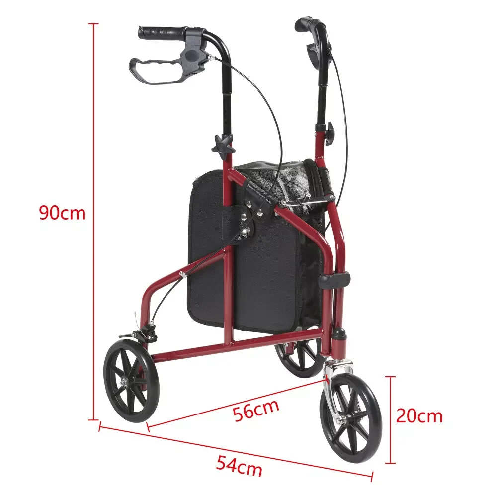 Фото Прогулочный стул-роллатор Simplywalk Steel 136 кг, стандартный, для дома, для пожилых людей, MDR CE, с возможностью индивидуализации бренда №3