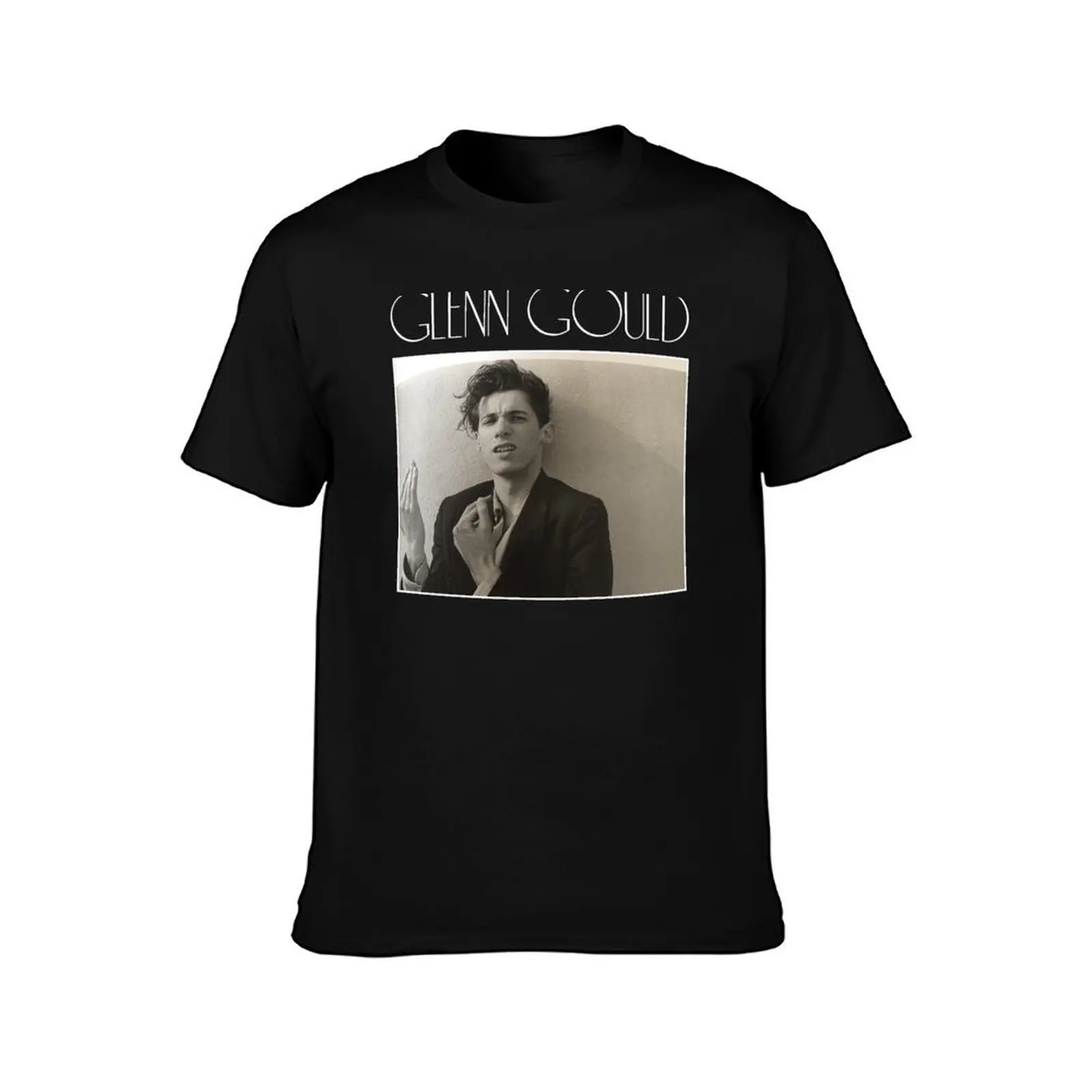 Фото Футболка Glenn Gould с абстрактным принтом №2