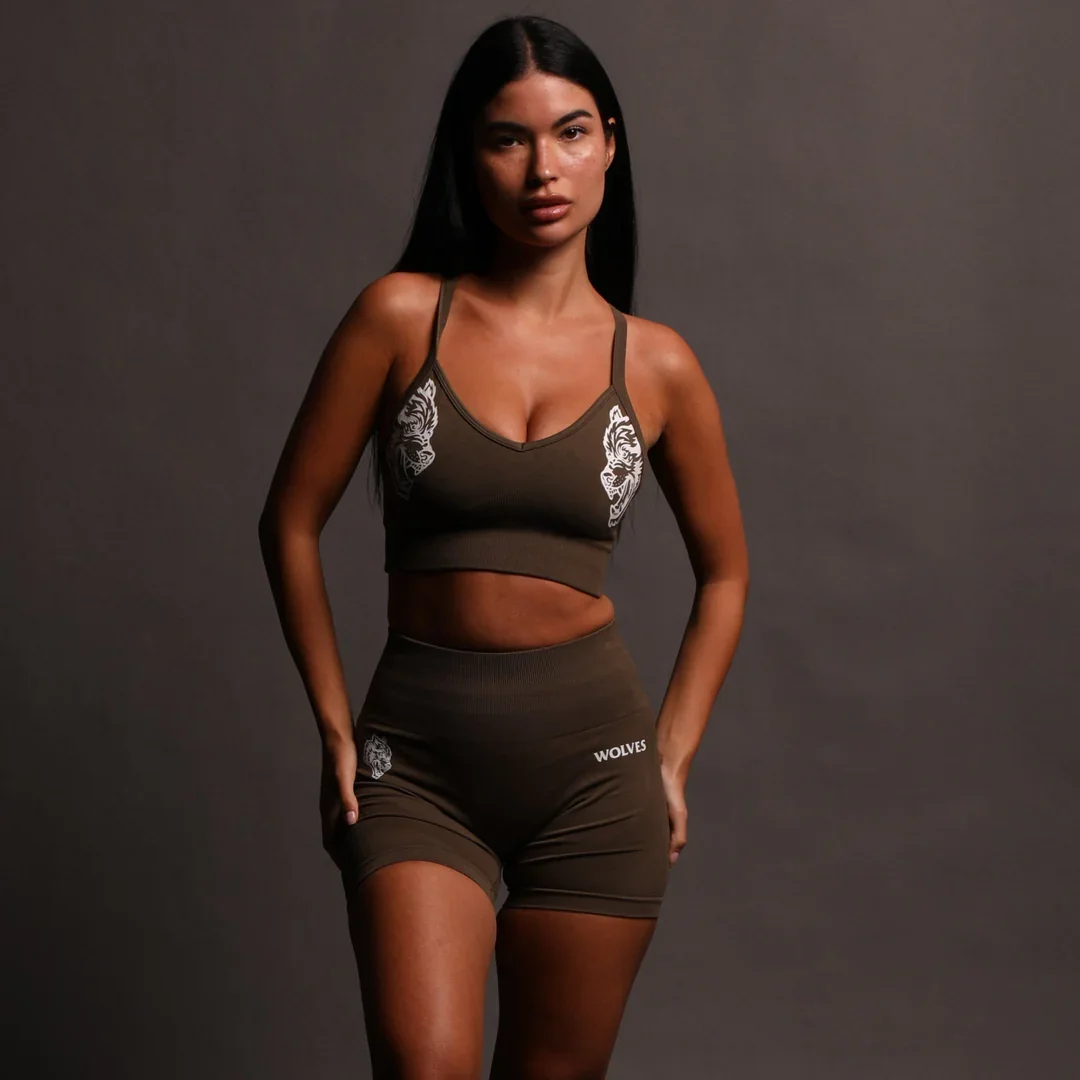 Спортивный Камуфляжный Топ Darc эластичный бюстгальтер для йоги женщин бесшовный